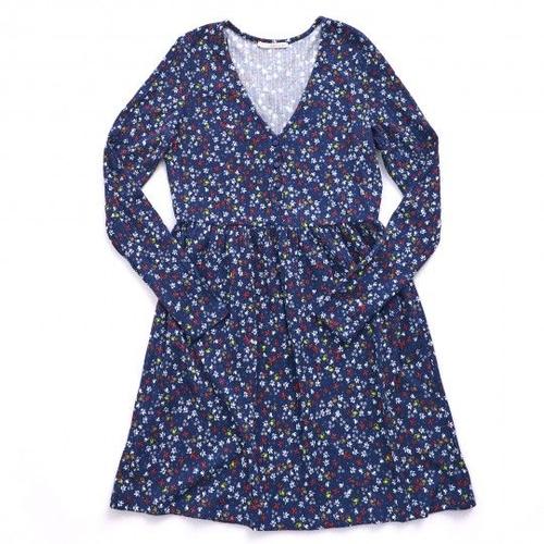 Robe bleu marine discount camaieu